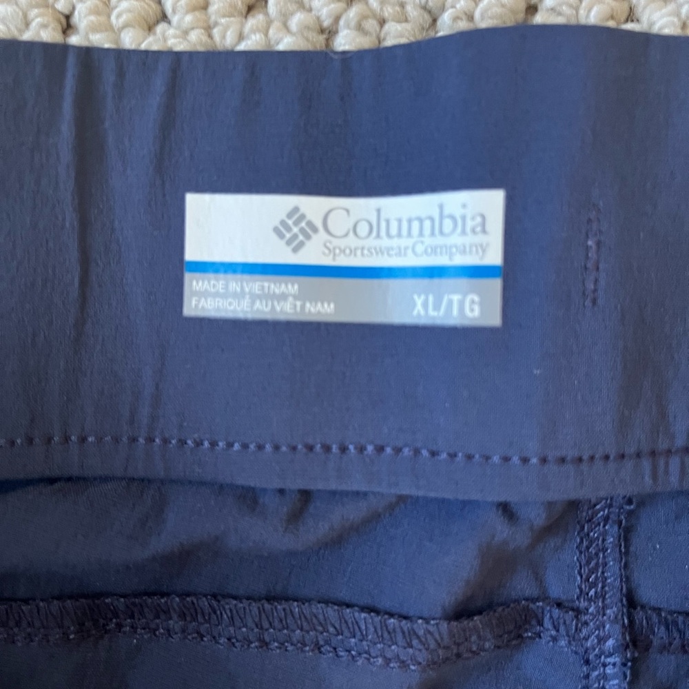 Columbia Deep Blue Cargo Drawstring Pants - Picture 3 of 3